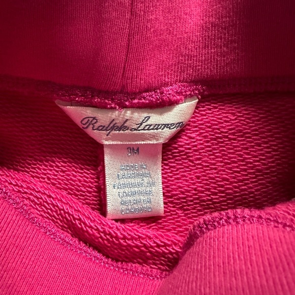Ralph Lauren - Baby Fuchsia Joggers - Picture 2 of 3